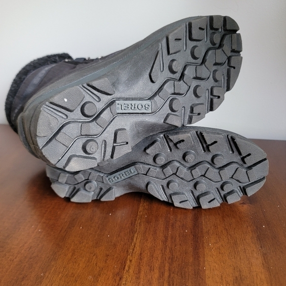 Sorel Cumberland black snow winter waterproof boots size 10 black - Picture 7 of 9